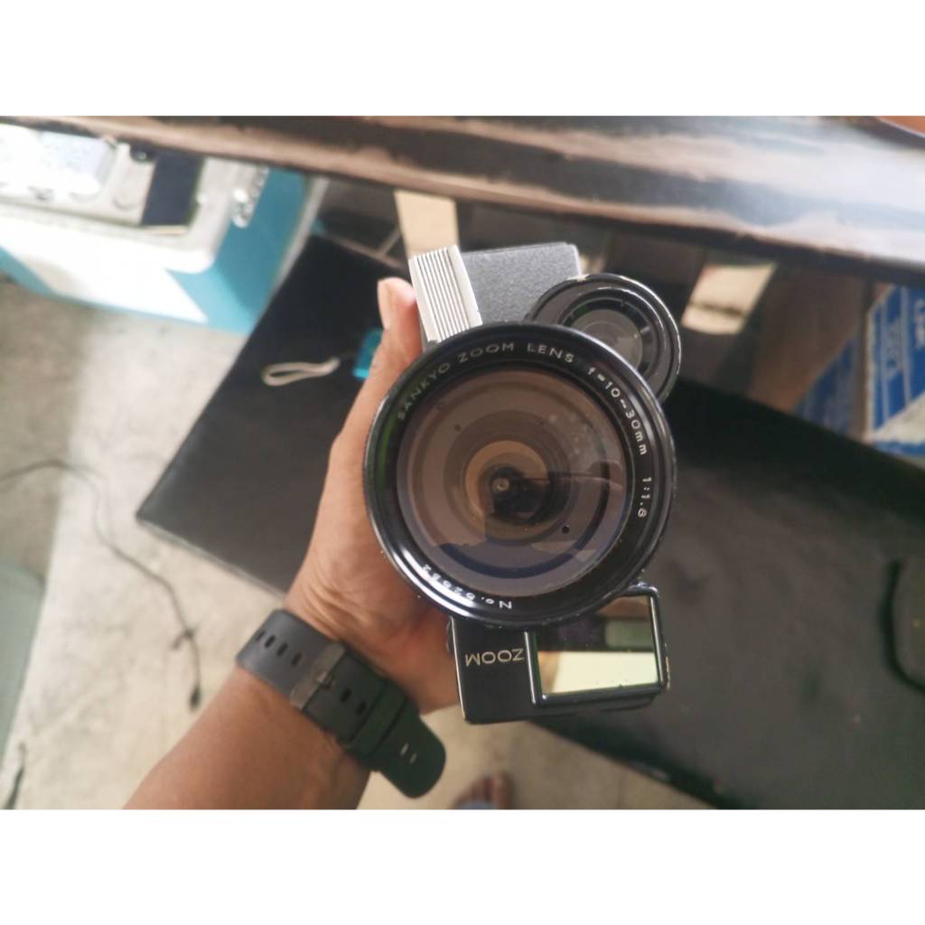 Vintage Sankyo Zoom 8 Movie Camera 8 mm Film