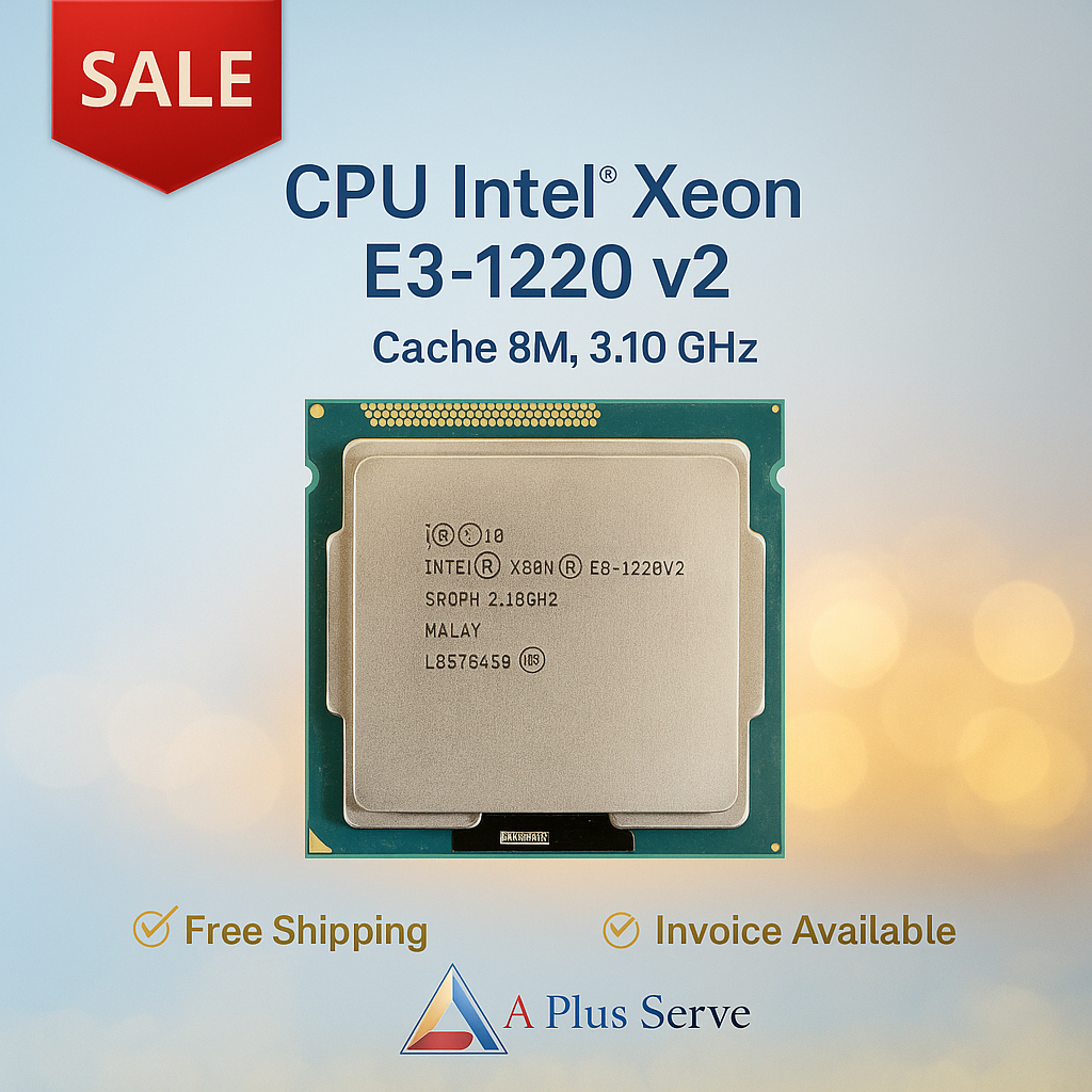 ✅ ส่งด่วน | CPU Intel® Xeon® Processor E3-1220 v2 8M Cache, 3.10 GHz  Sockets FCLGA1155