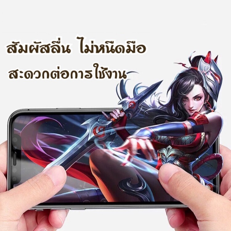 ฟิล์มกระจกนิรภัย For Samsung Galaxy A5 A6 A7 A8 2018 J4 J5 J6 J8+ แบบเต็มจอ 9D กาวเต็มแผ่น - ภาพย่อย 5