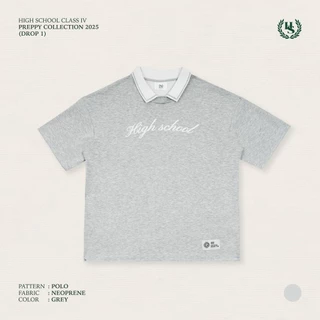 Highschool Preppy Collection 2025 Two Tone polo - เสื้อโปโลทูโทน - TPB08539
