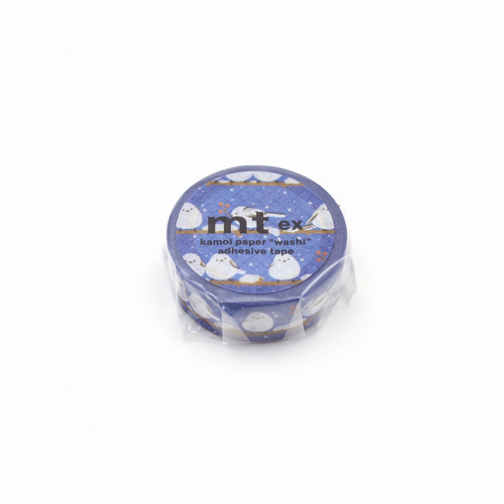 mt masking tape Shimaenaga Winter (MTEX1P251) / เทปตกแต่งวาชิ ลาย Shimaenaga Winter แบรนด์ mt masking tape