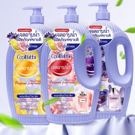 CoolBabbi ครีมอาบน้ำ2L CoolBabbi เจลอาบน้ำกลิ่นหอม ครีมอาบน้ำตัวหอม สบู่น้ำหอม เจลอาบน้ำกลิ่นหอม หอมติดทนนาน เจลอาบน้ำที