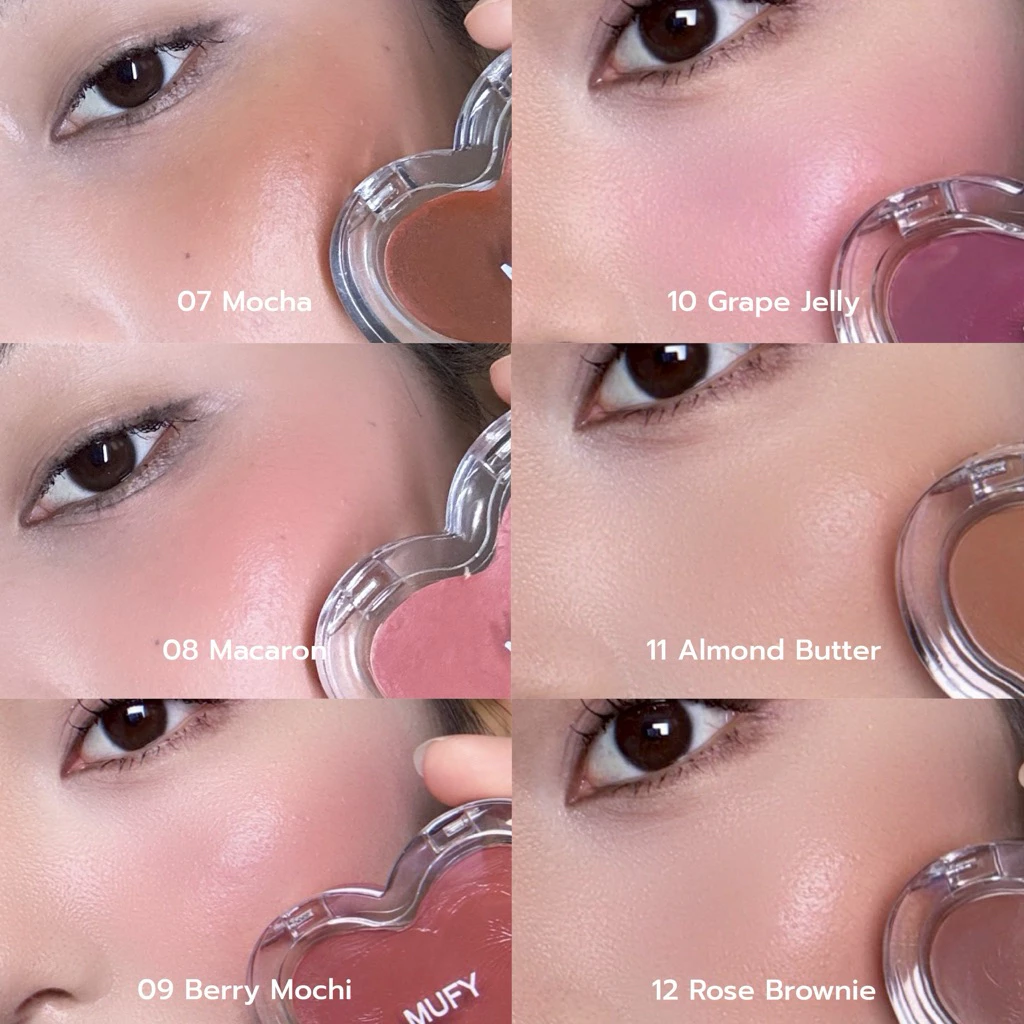 Mufy Blush บลัชมูฟี่ บลัชbake ครีมบลัชติดทน สีชัด เข้ากับทุกสภาพผิว thumbnail 6