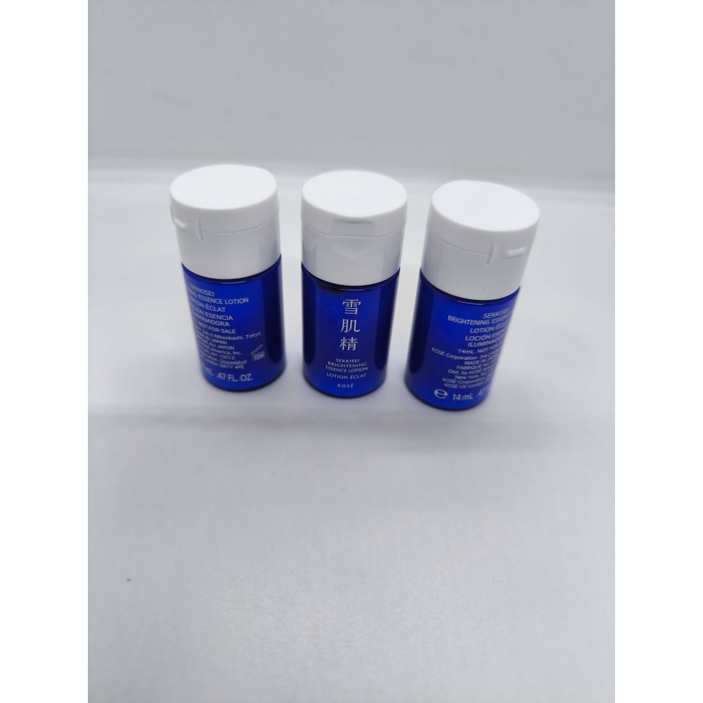 ❄️KOSÉ SEKKISEI BRIGHTENING ESSENCE LOTION โลชั่นปรับผิวกระจ่างใส ขนาดทดลอง 14 ml (NO BOX)