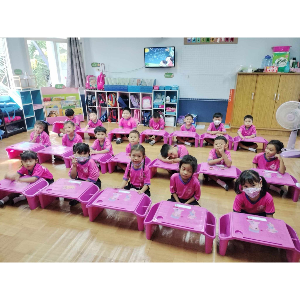 โต๊ะอนุบาลเด็กขนาดใหญ่ 5-6ปี มีเอกสารการเบิกให้ค่ะ