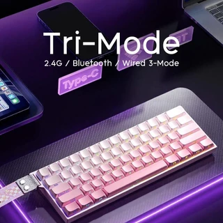 AULA MINI 60 HE (Pro/Max)Tri-Mode RGB Magnetic Switch Keyboard High-Performance 8Khz | ประกัน 2 ปี