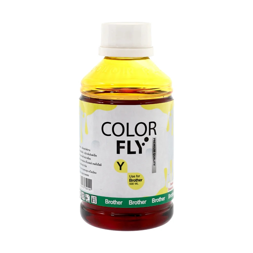 หมึกเติมปริ้นเตอร์ BROTHER Color Fly ขวดกลาง/ขวดใหญ่ 500-1000ml. - รูปที่ 6
