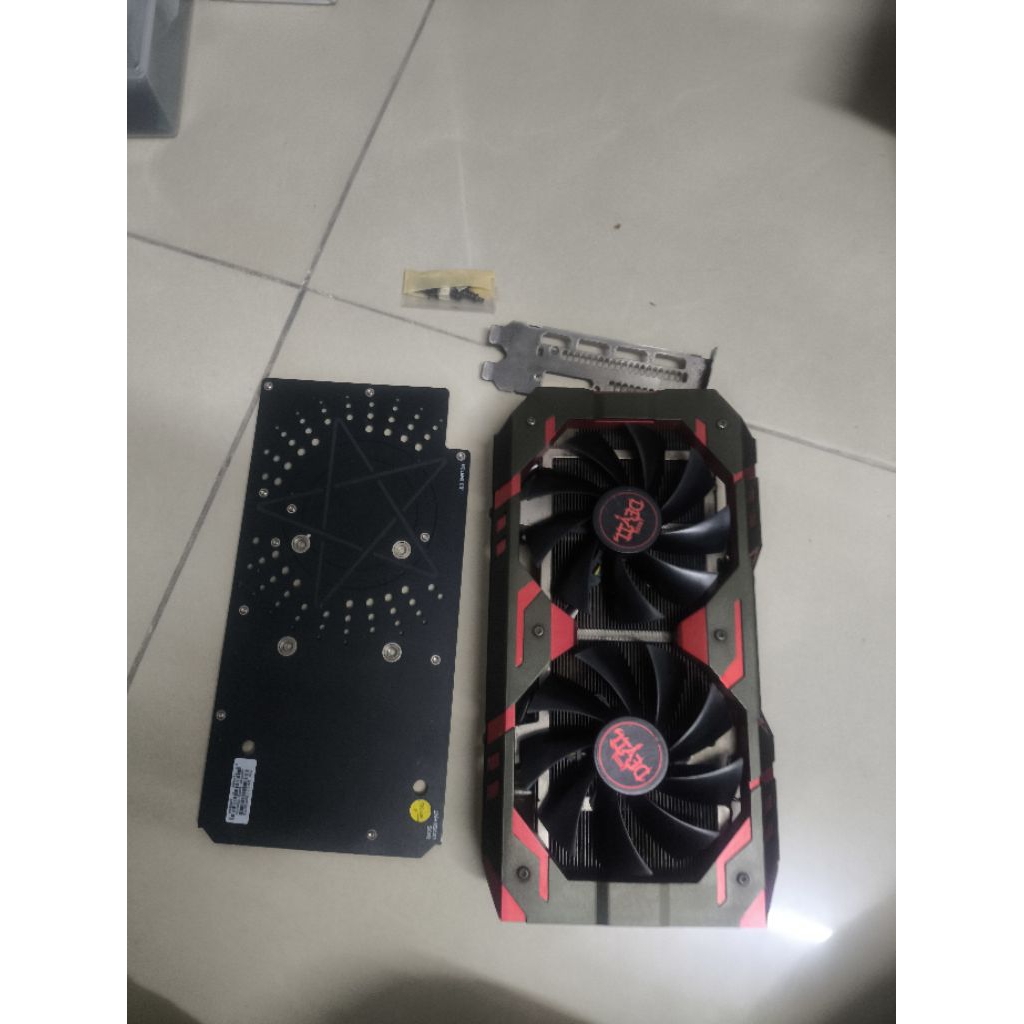 ชุดอะไหล่การ์ดจอ powercolor rx580 8gb red devil