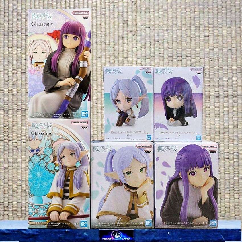 BANDAI FIGURE: FRIEREN: BEYOND JOURNEY'S END / คำอธิษฐานในวันที่จากลา - SITTING FIGURE / BUSTING FIGURE : FRIEREN /FERN