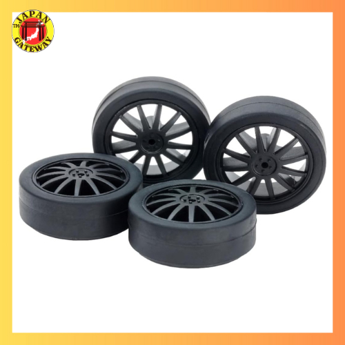 TAMIYA Mini 4WD Upgrade Parts No.534 ยางที่มีความสูงต่ําเส้นผ่านศูนย์กลางเล็กแรงเสียดทานต่ํา (26mm) 