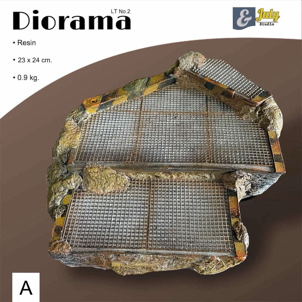 “ Andjuly studio “ Diorama LT. No2 (ไดโอราม่า)