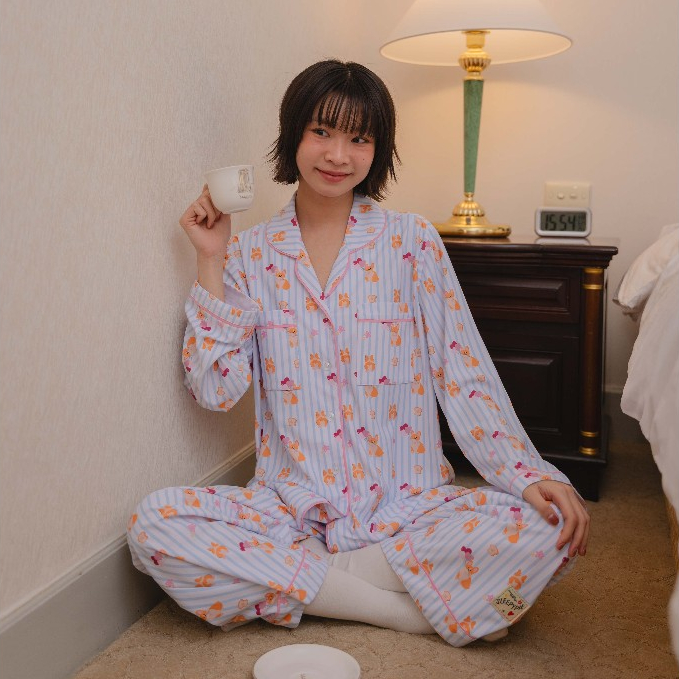Sleepypie_Fufu corgi pajamas set
