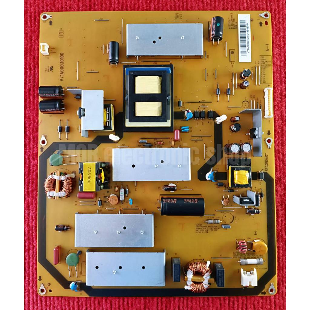 เพาเวอร์ซัพพลายทีวี TOSHIBA สำหรับรุ่น 47L2450VT , 47L5450VT พาสบอร์ด V71A00030100