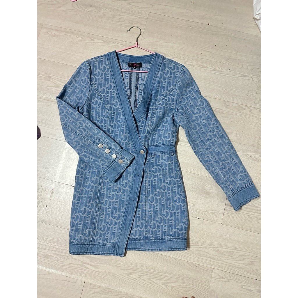 เดรสยีนส์ Widelia @ real ไซร้ M มือสอง