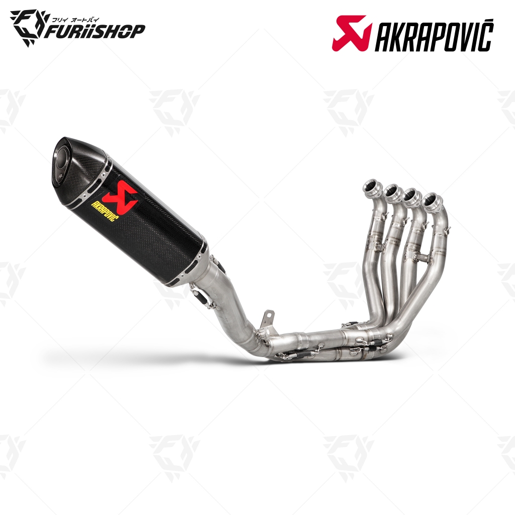 ท่อสูตร/ท่อแต่ง/ท่อไอเสีย Akrapovic Evo Carbon WSBK (TOM) : for Kawasaki ZX10R-ZX10RR