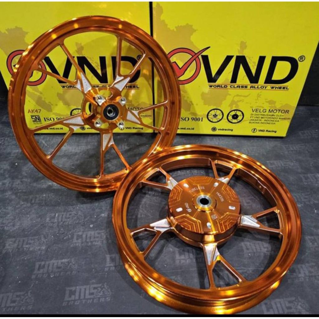 พร้อมส่ง 🇹🇭 ล้อแม็ก Mio VND Racing AK47 MIO 110/115 fino