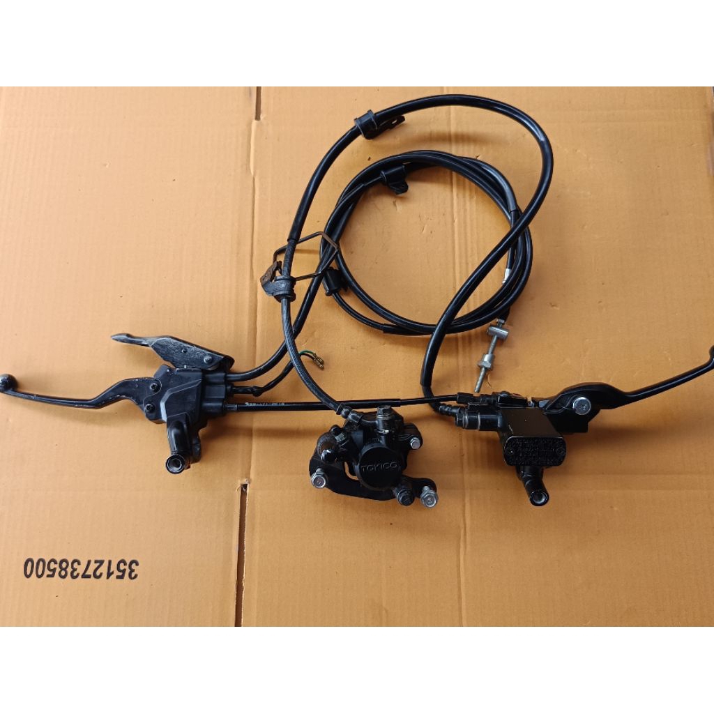 ชุดปั้มเบรคหน้า Click160 | 150 | 125 | Scoopy i รหัส 45500-K2S-T01 เดิมเเท้ มือสอง