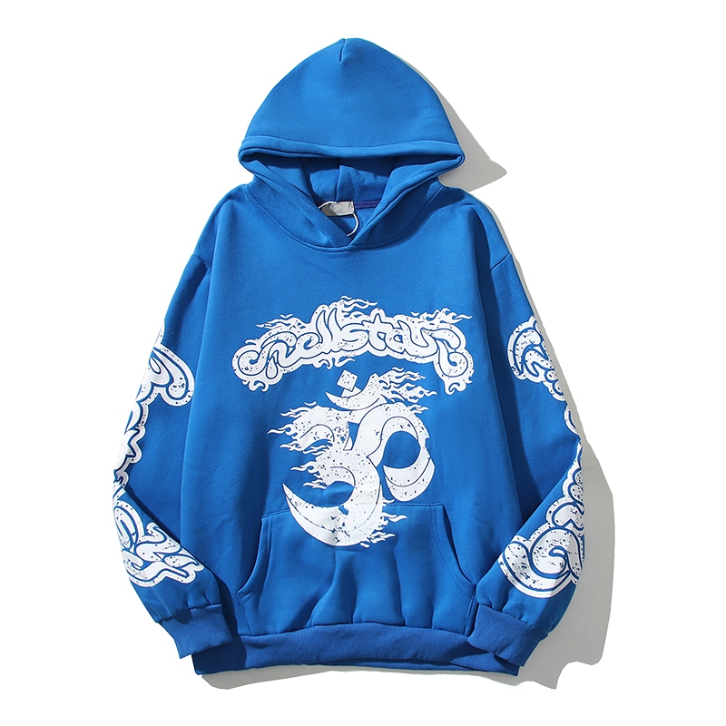 Hellstar Hoodie Men Pullover Fleece Men's Hoodie Streetwear Clothing