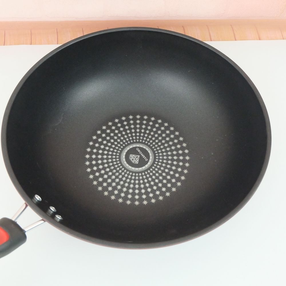 [No.2670 ] Gion กระทะเทฟล่อน กระทะ ทรงลึก กะทะ เครื่องครัว กะทะทอด กระทะเหล็ก (ขนาด 32 ซม. 1 ใบ ) - รูปที่ 2