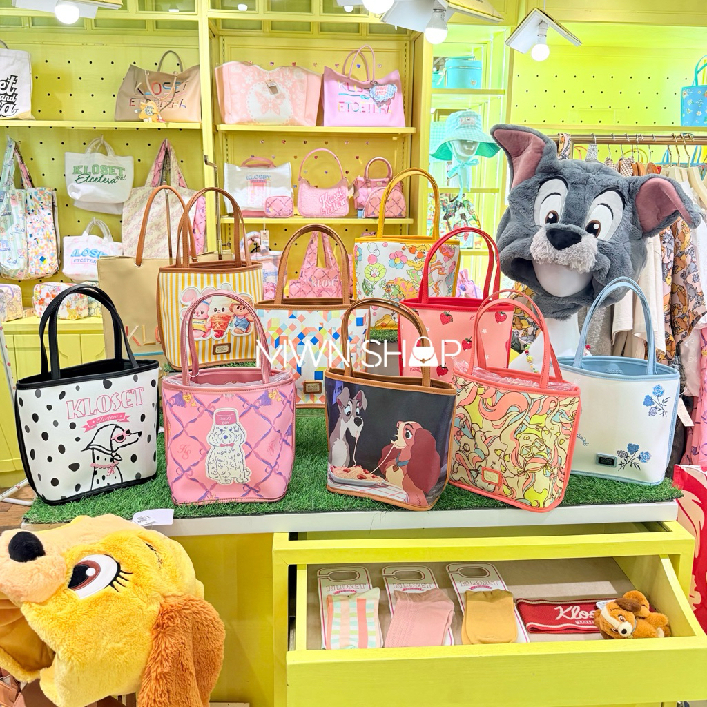 Kloset กระเป๋า มีโค้ดลด30% nastya กระเป๋าสะพายไหล่ ถือ พร้อมถุงกระดาษ ของแท้จากชอป