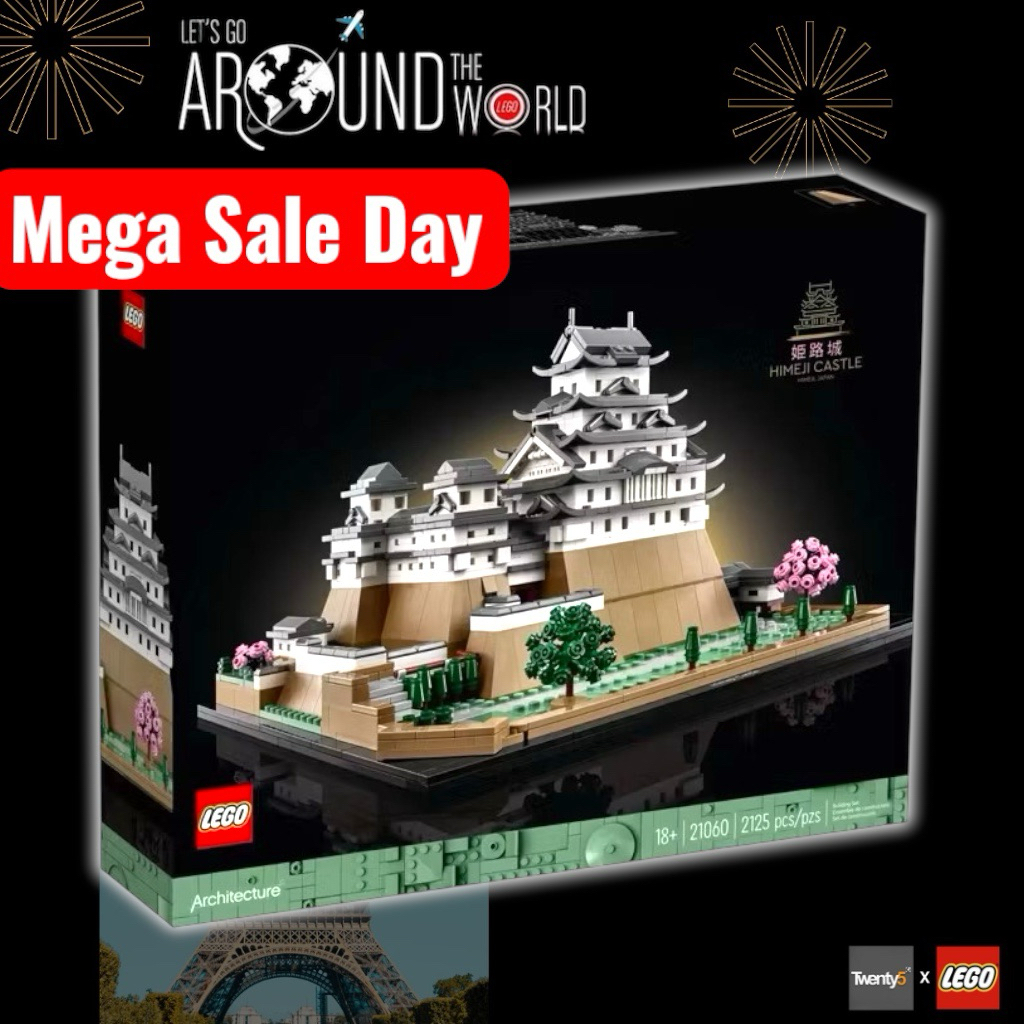(พร้อมส่ง รับประกันกล่องสวย) Lego 21060 Himeji Castle เลโก้ของใหม่ ของแท้ 100%