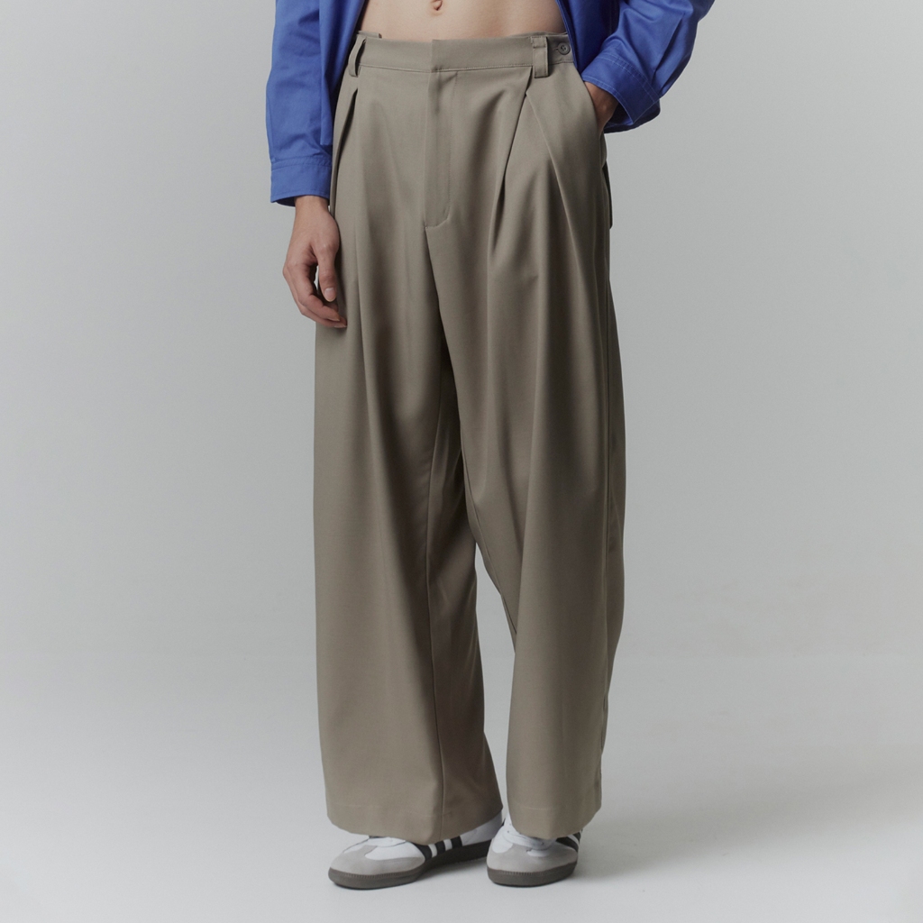 BLOOM PANTS (GRULLO) - กางเกงขายาว ทรงหลวม