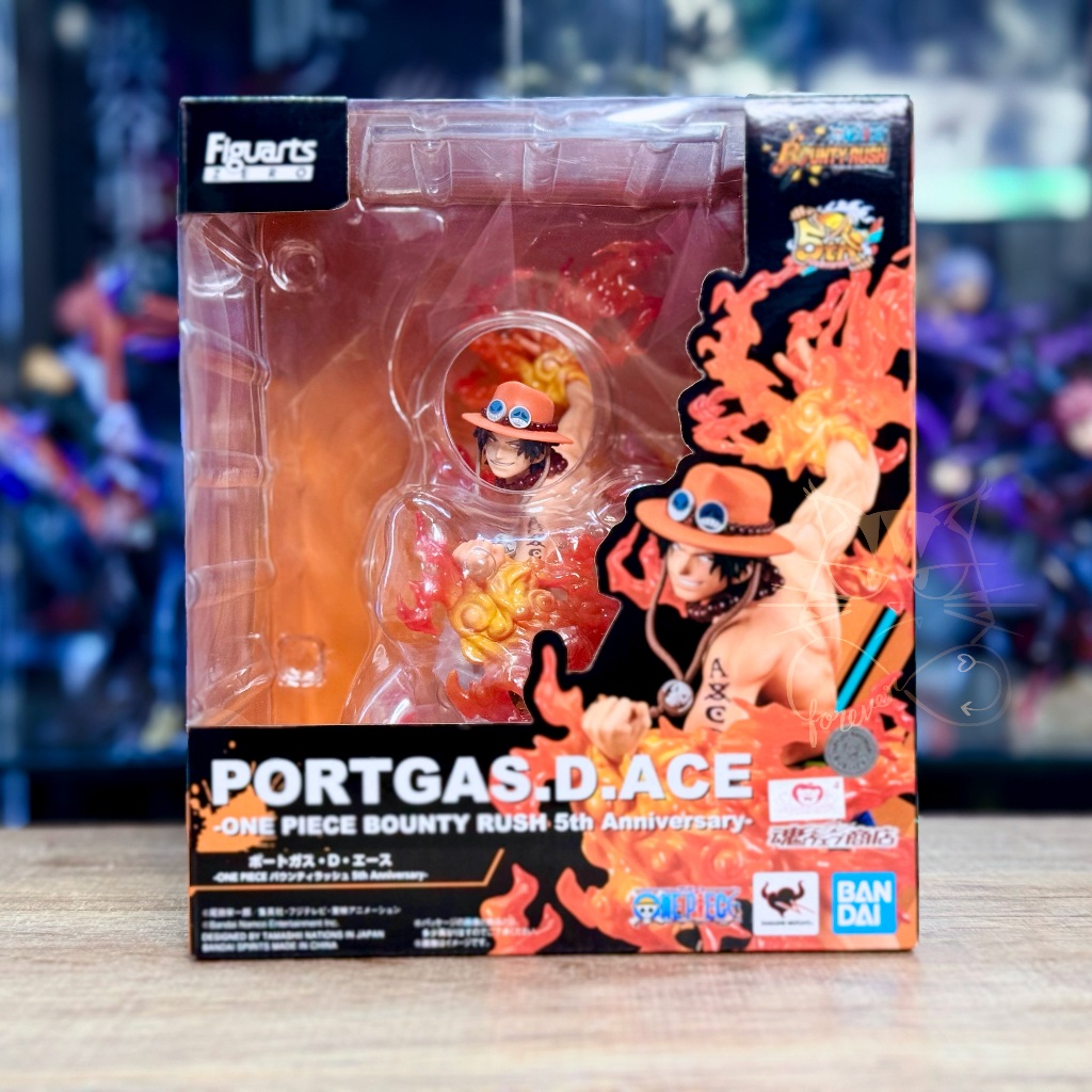 Figuarts ZERO Portgas D. Ace Bounty Rush 5th Anniversary ฟิกเกอร์เอซ วันพีซ ของใหม่ แท้