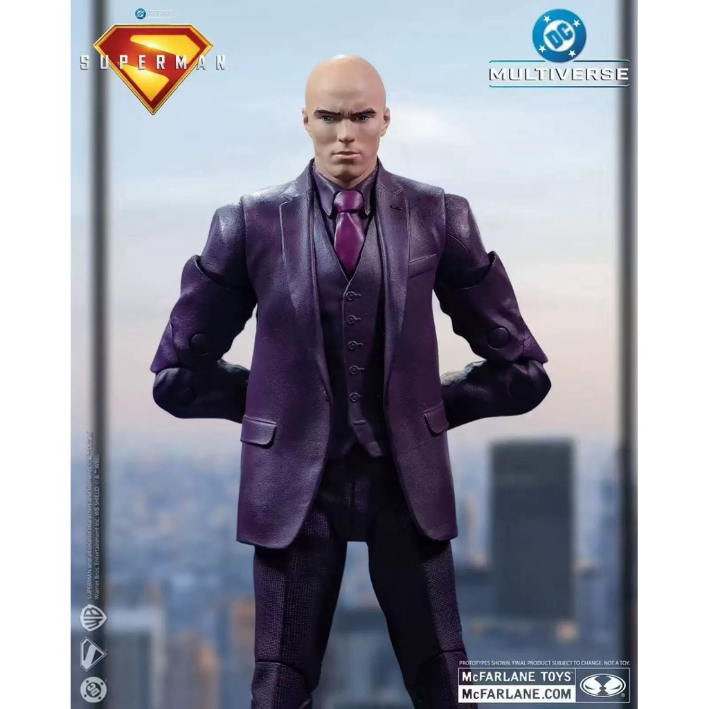 Lex Luthor & Baby Kaiju Superman Movie (Superman 2025) McFarlane DC Multiverse Action Figure 18 cm