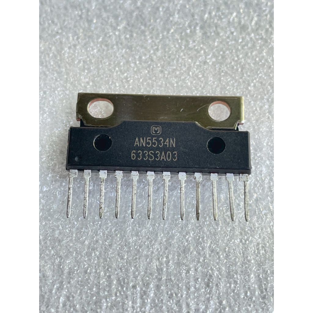 (แพ็ค1ตัว) AN5534 AN5534N ZIP-12 Vertical deflection output IC Integrated Circuit Panasonic an5534 a