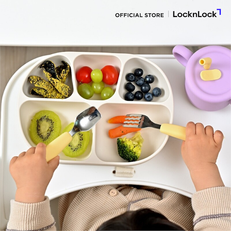 LocknLock เซตช้อน-ส้อม Little Luv Baby Spoon & Fork Set รุ่น LBB310 - รูปที่ 3