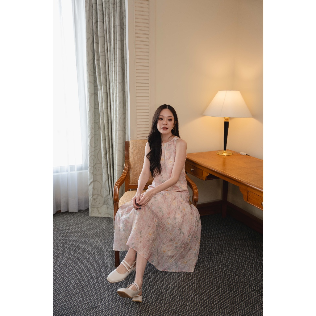 Pamlook Judy dress ผ้าซิลค์ รูปที่ 3