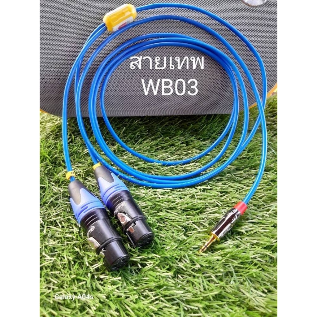 mini to XLR female 2+ ยาว 1 ม
