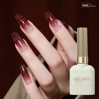 Xeijayi สีแฟลช สีเจลแฟลช 15ML (สีเจลต้องอบเท่านั้นถึงจะแห้ง)