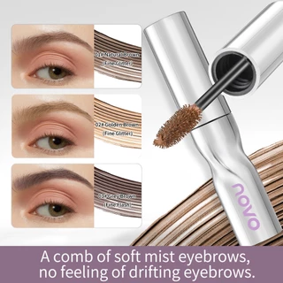 9026 (ใหม่/แท้) ที่ปัดแบบใหม่ NOVO มาสคาร่าปัดคิ้ว มาสคาร่าคิ้ว Brow Mascara กันน้ำ กันเหงื่อ