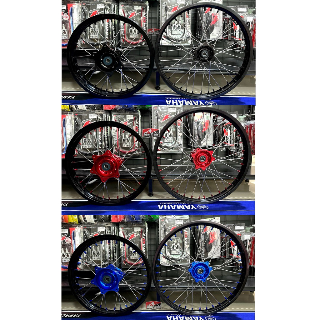 ชุดล้อวิบาก ดุมมิเนียม cnc ขอบ 21/18 ตรงรุ่น CRF 250-300 L / Rally (🇹🇭พร้อมส่งในไทย🇹🇭)