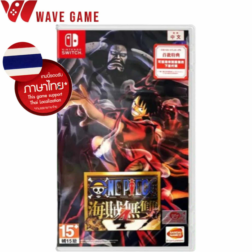 nintendo switch one piece warriors 4 ( english / thai )