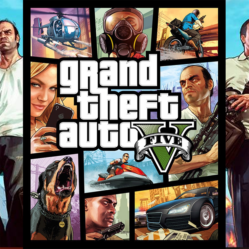 [PC] GTA V (แฟลชไดร์ฟ 64GB) เกมส์เต็มเล่นออฟไลน์ได้100%ไม่ต้องใช้เน็ต
