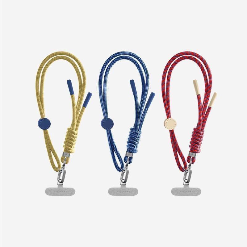 CASETiFY woven rope wristband phone case hanging rope adjustable hand woven wrist style anti drop bag hanging decoration