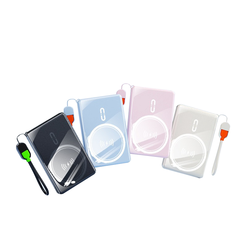 SAJAI สะใจ Q10 20000mAh(ฟรีซองกันน้ำ)มีชาร์จไร้สาย15W(แบบแม่เหล็ก)PD22.5W สายในตัว1สาย รองรับ15/16