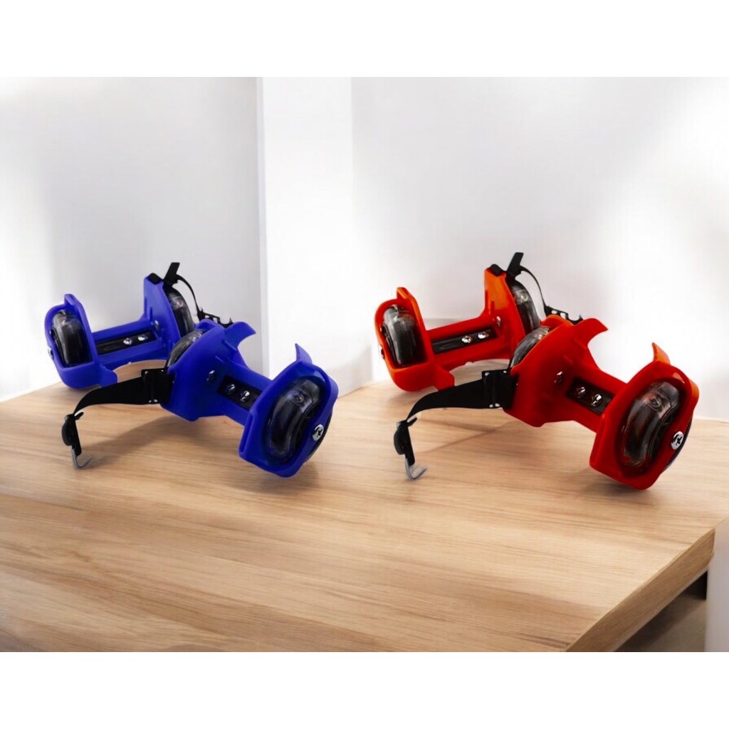 SKA สเก็ตติดรองเท้า ลูกกลิ้งล้อรองเท้า ถอดง่าย ควบคุมง่าย สำหรับเด็ก