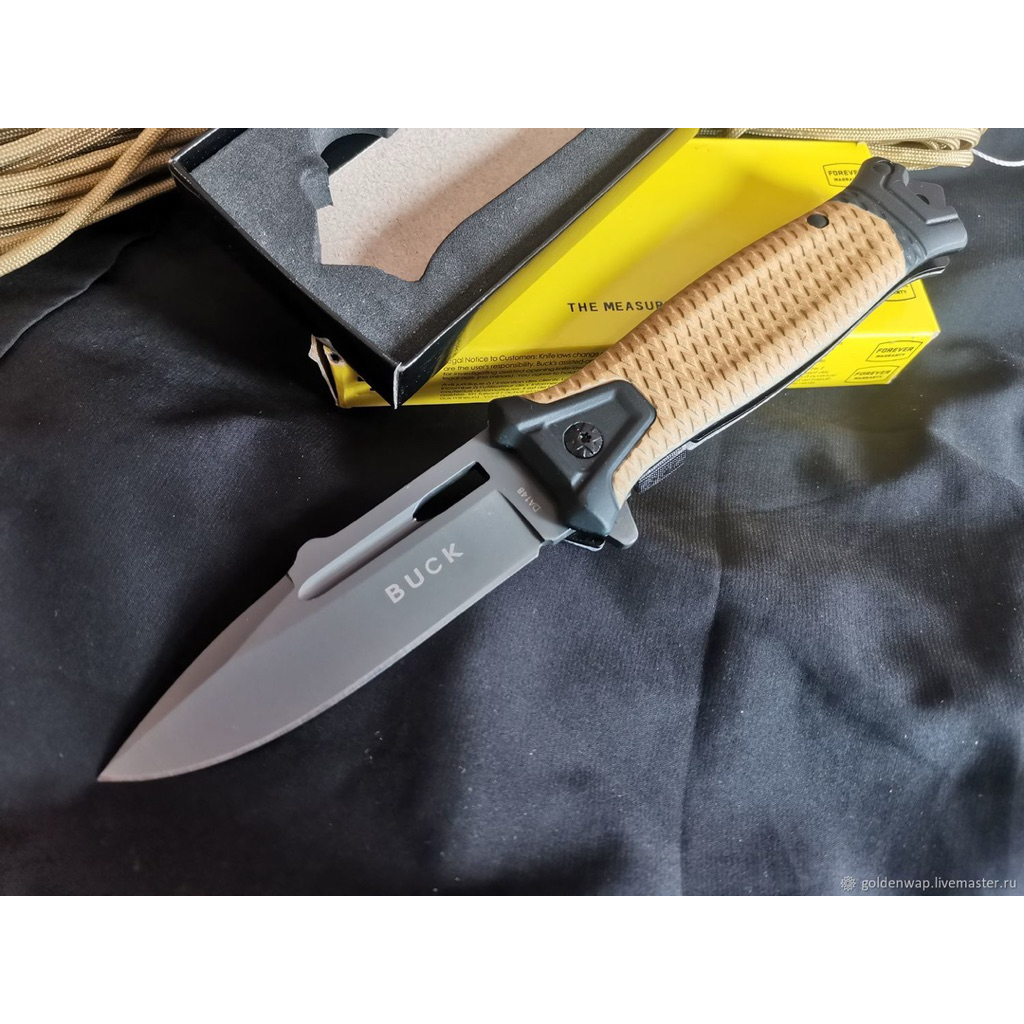 🇺🇸 BUCK Folding Hunting Knife no.DA148