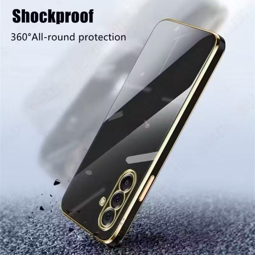 เคสโทรศัพท์ เคสนิ่ม TPU Samsung A56 A36 A16 A06 S24FE A55 A35 A25 A15 A54 A34 A24 A14 A05 A05S A04S ขอบตรง ป้องกันเลนสี ราคา ถูกที่สุด ดีลบีเคเค แกลเลอรีภาพที่ 2