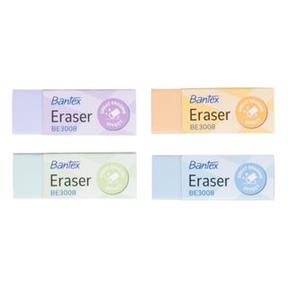 Bantex ยางลบ ยางลบดินสอ สีมินิมอล มี 2 ขนาด ลบสะอาด ฝุ่นน้อย…
