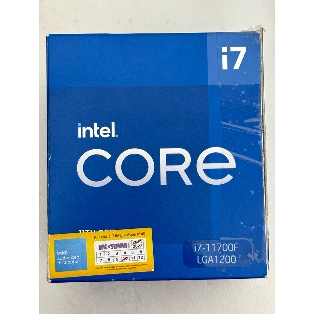 CPU i7 11700Fมือ2 มีกล่อง ใช้งานปกติ ประกันใจ 15 วัน
