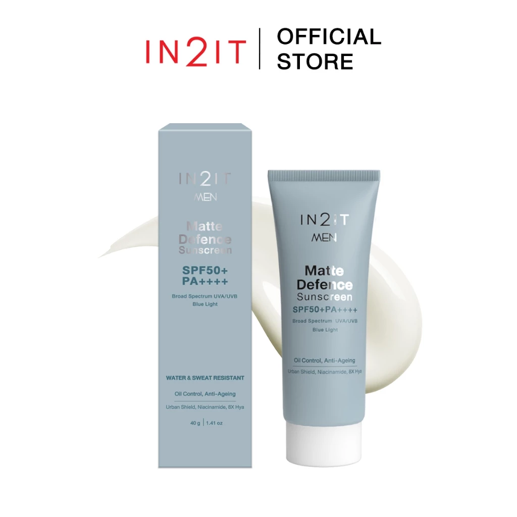 IN2IT MEN MATTE DEFENCE SUNSCREEN SPF50+ PA++++