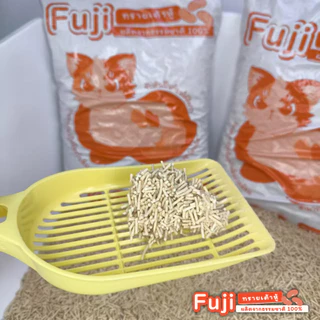 Fuji ทรายแมวเต้าหู้ พรีเมี่ยม 3.15กิโลกรัม / 9 ลิตร ไร้ฝุ่น จับตัวเป็นก้อน เก็บกลิ่น ทิ้งชักโครกได้ เก็บเงินปลายทาง
