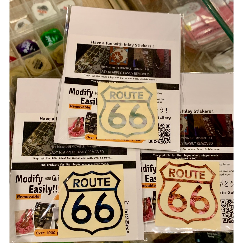 Route 66 Body/S Inlay Sticker