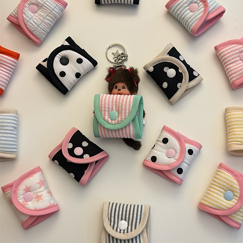 ที่หุ้มสายชาร์จ ที่จัดระเบียบสายชาร์จ / hihibye fabric cable holder