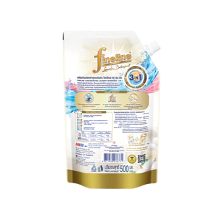 [แพ็ค 6] Fineline ไฟน์ไลน์ผลิตภัณฑ์ซักผ้าสูตรเข้มข้น ไฟน์ไลน์ ทรี อิน วัน 500มล.