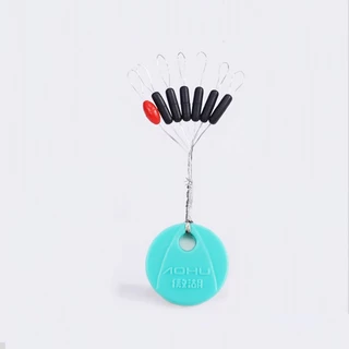 สต๊อปเปอร์ stopper ฉลาม 3S/4S ตกกุ้ง สปิวเล็กๆ เหนียวไม่รูด สั่ง6ชิ้นใช้โค้ดส่งฟรีได้